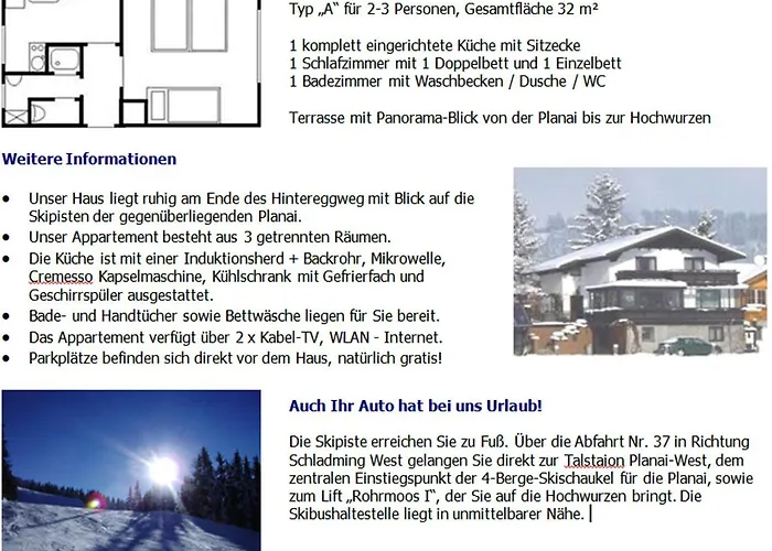 Scharzenberger Und Hinteregg Appartement Schladming